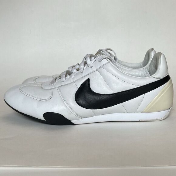 Nike Shoes Women's 7.5 Sprint Sister Athletic Sneakers 311919-101 White Leather - Picture 4 of 16
